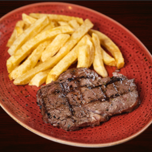Bife Ancho Con Papa O Ensalada